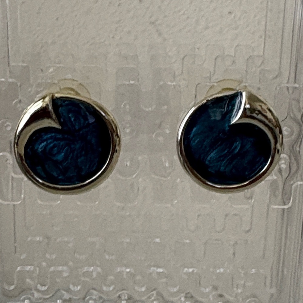 Silver Tone Pierced Earrings